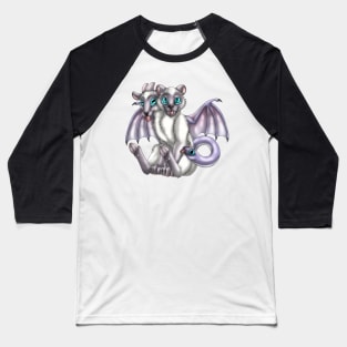 Chimera Cubs: Lilac Point Baseball T-Shirt